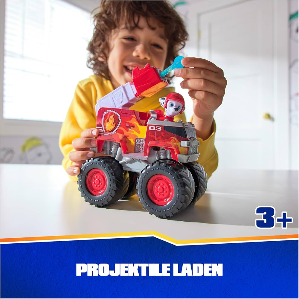 Funskool Paw Patrol Marshall Rescue Wheels Fire Truck