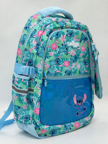 Smiggle Disney Stitch Tropical School Backpack with Pencil Case