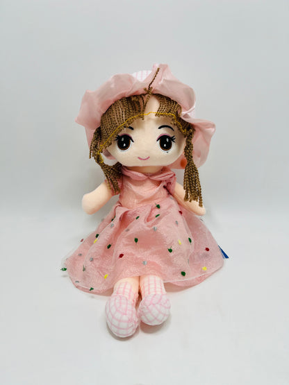 Cute Doll in Dress 45 cm Soft Toy