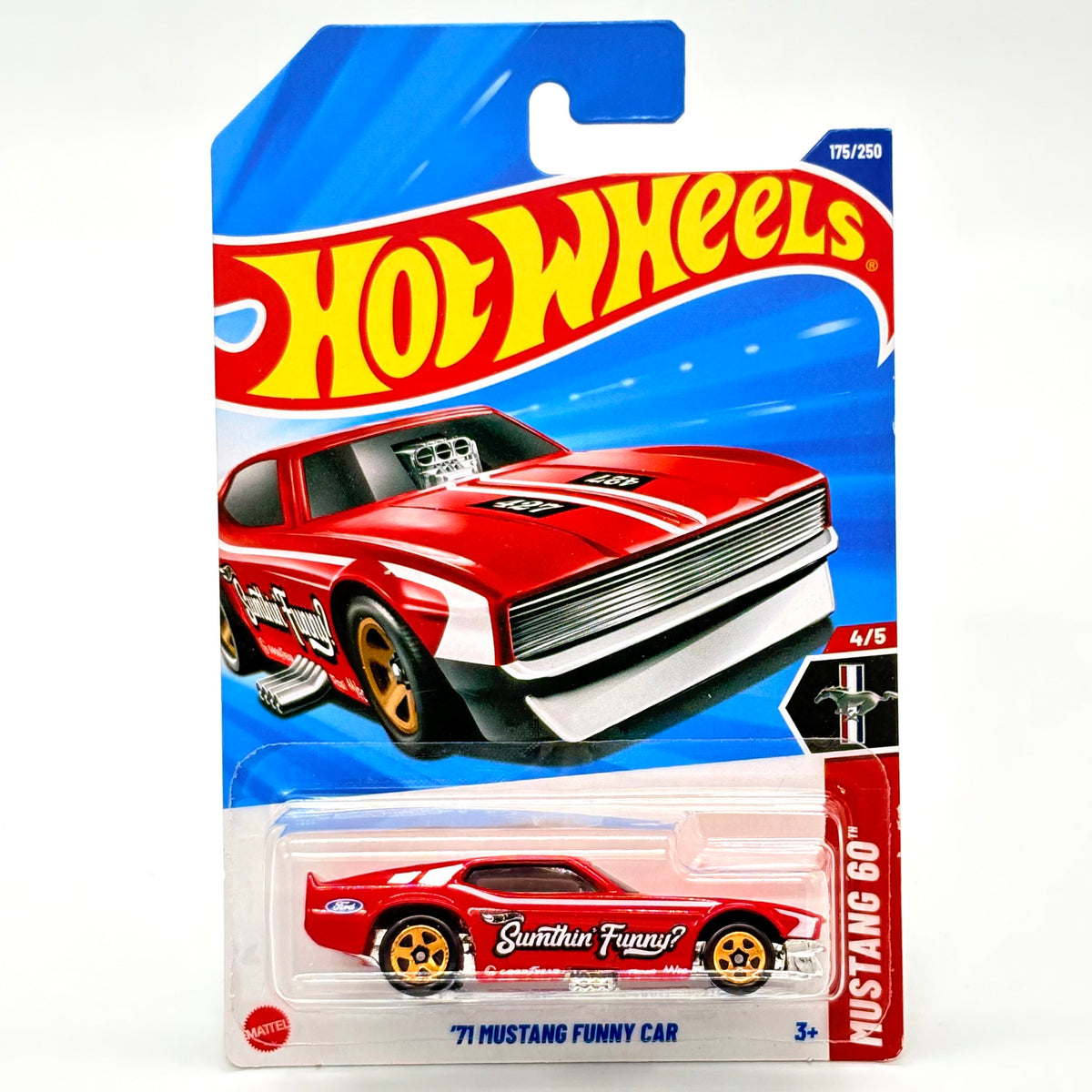 Hot Wheels Basic Mainline Car '71 Mustang Funny Car