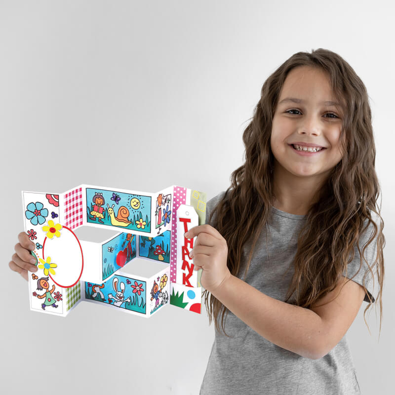 Funskool Handycrafts Pop-Up Greeting Cards Making Kit
