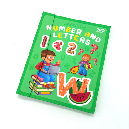 Magnetic Number And Letters Book