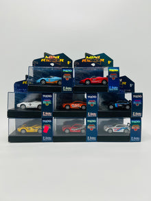 Trasped Mini Desktop Ferrari 1:64 Remote Control Die Cast Car Acrylic Pack