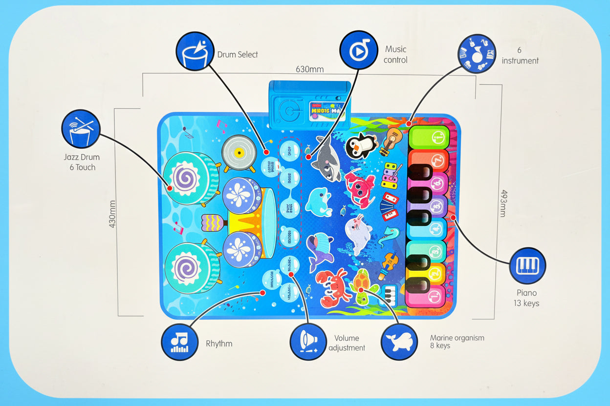 3 In 1 Jazz Play Mat