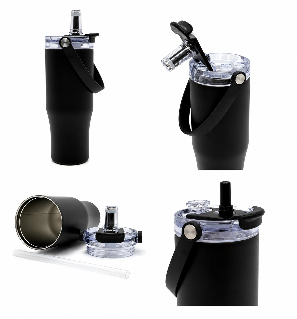 Vacuum Insulated Tumbler with Handle 900ml