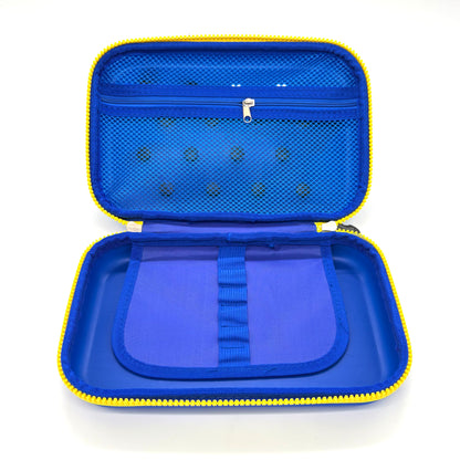 Cars Theme Silicone Pencil Case with 3D Jibbitz Charms
