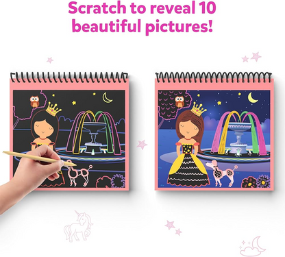 Skillmatics Magical Scratch Art Unicorn And Princesses