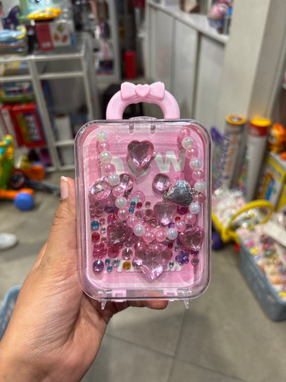 Jewellery Set in Mini Trolley Gift Box