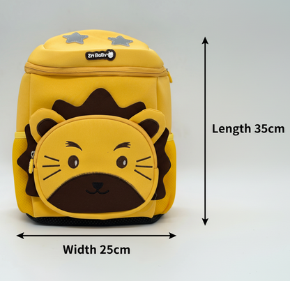 Kids Baby Lion School Bag – Cute Toddler Backpack