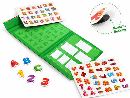 Magnetic Number And Letters Book