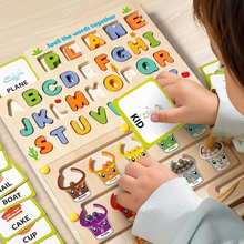 Magnetic Spelling Maze Board Game