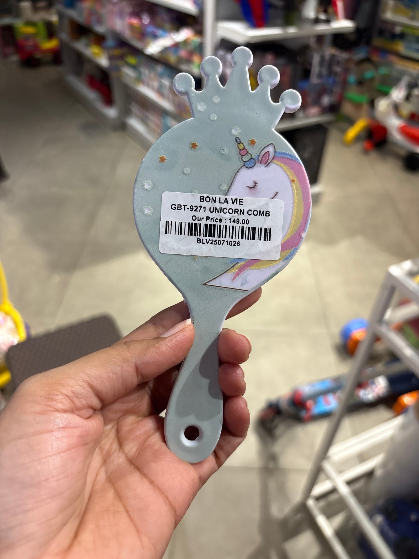 GBT9271  UNICORN comb for baby