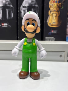 Super Mario Fire Luigi 11cm Collectible Action Figure