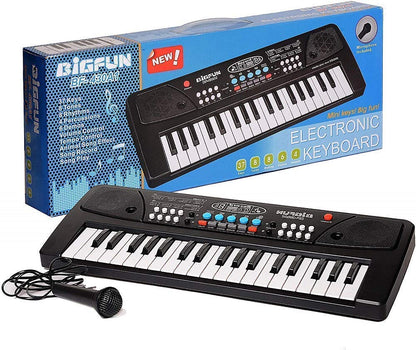 HK TOYS Kids and Adult Piano Keyboard | Piano for Kids with Microphone |Portable Electronic Keyboards for Beginners Musical Toys Pianos for Girls Boys Ages 3-12 (37 Key)