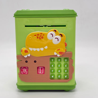 Electronic Mini ATM Piggy Bank with Password Lock and Fingerprint