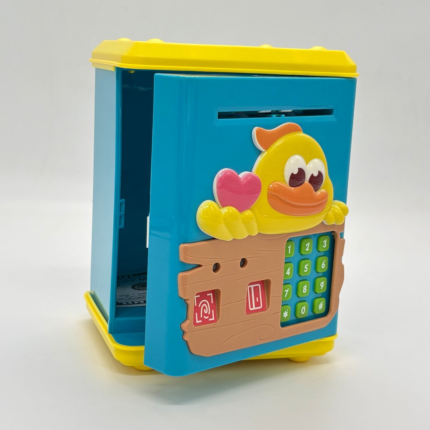 Electronic Mini ATM Piggy Bank with Password Lock and Fingerprint