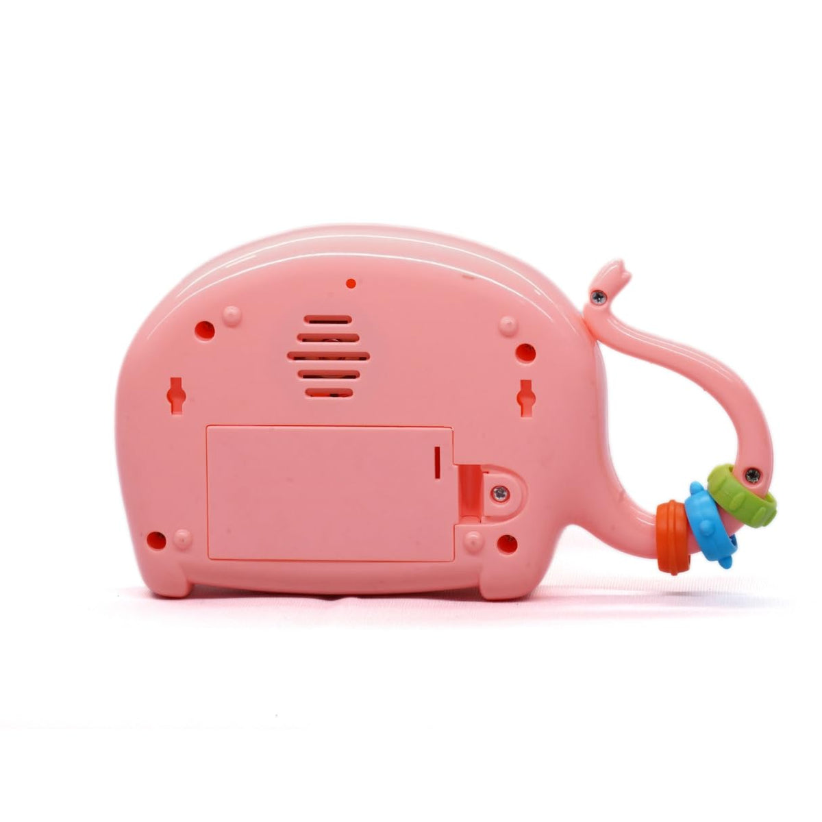 Pink Elephant Musical Piano Toy with Glowing Keys and 6 Play Modes