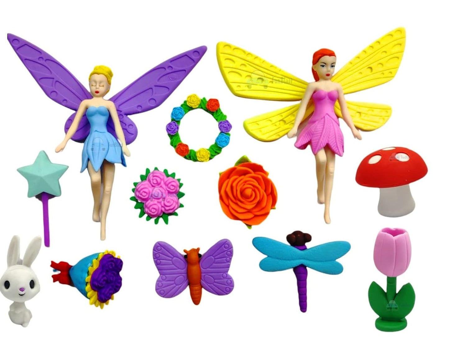 Fairy Princess Eraser Set
