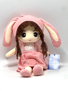 Small Doll with Bunny Ear 42 cm Soft Toy