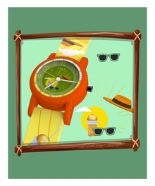 SPIKY Kids Analog Watch Water Resistant