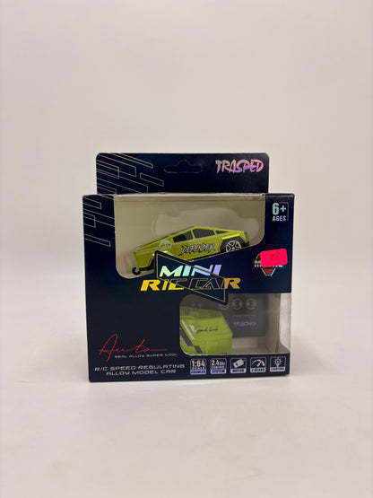 Trasped Min Desktop Tesla Cyber Truck 1:64 Remote Control Car