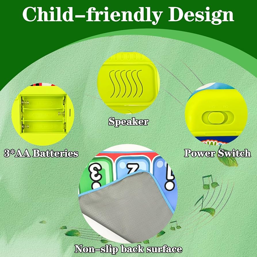 Piano  Music Mat Touch And Learn