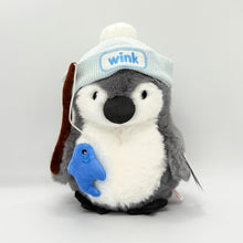Penguin with Strips Fish 35cm Soft Toy