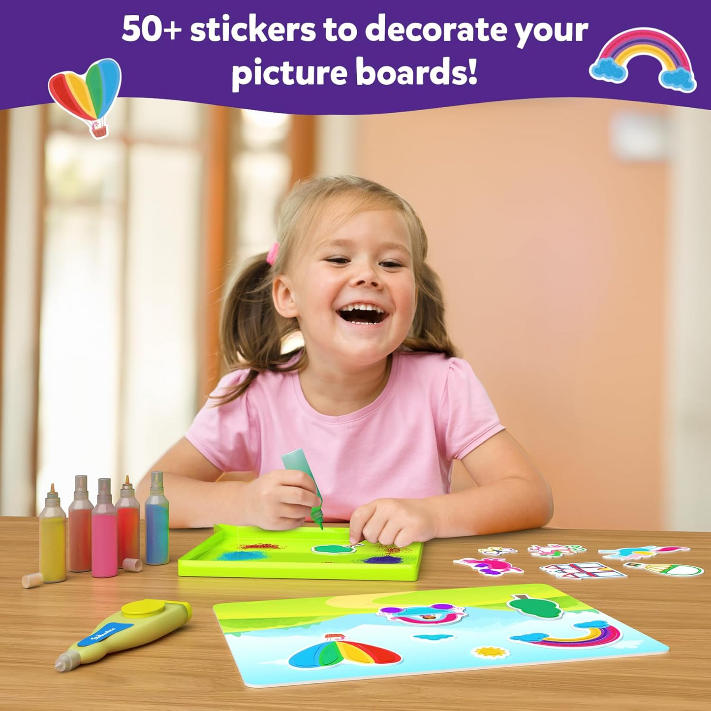 Skillmatics Sand-Tastic Art Unicorn & Princesses Activity Kit