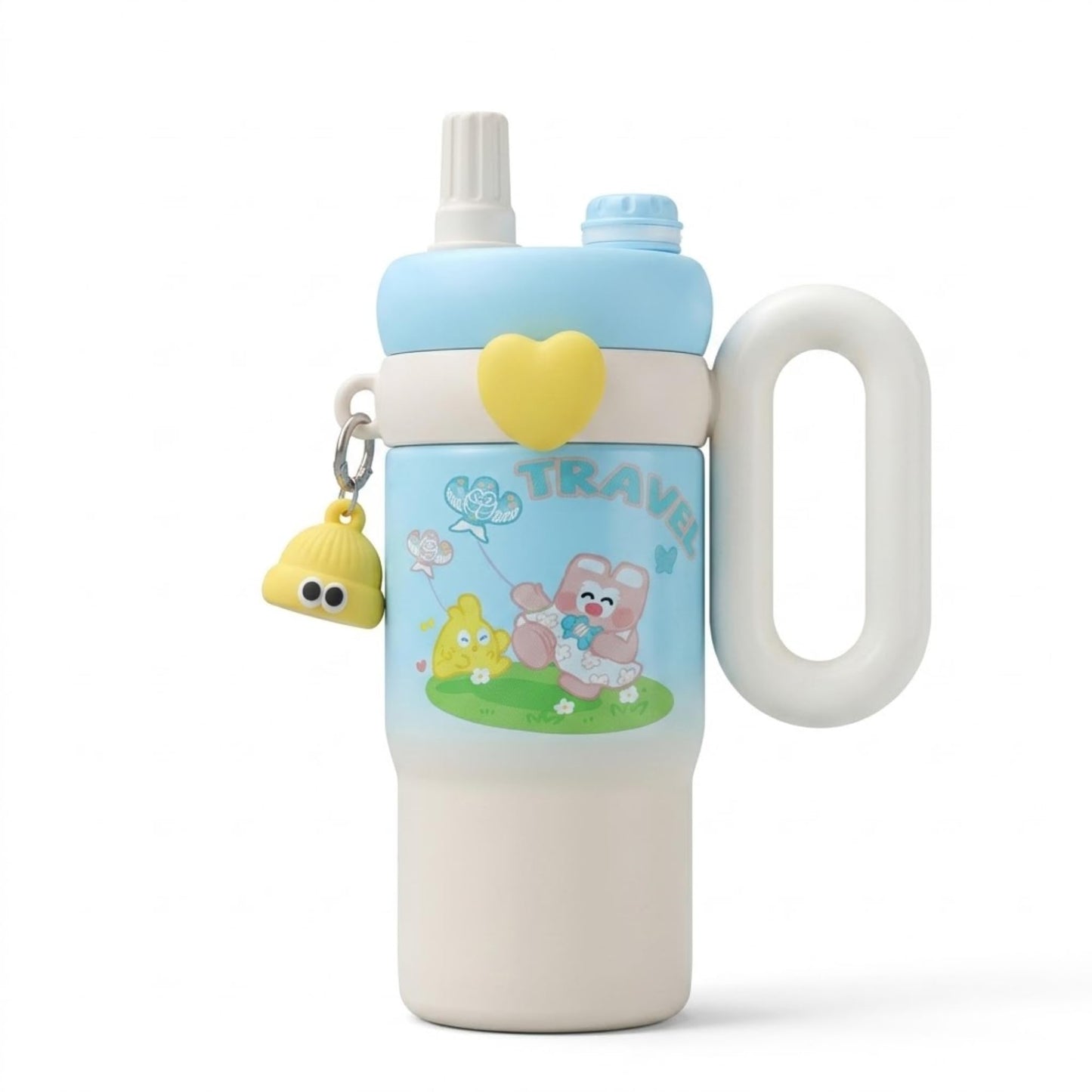 Cute Heart Vaccum Bottle