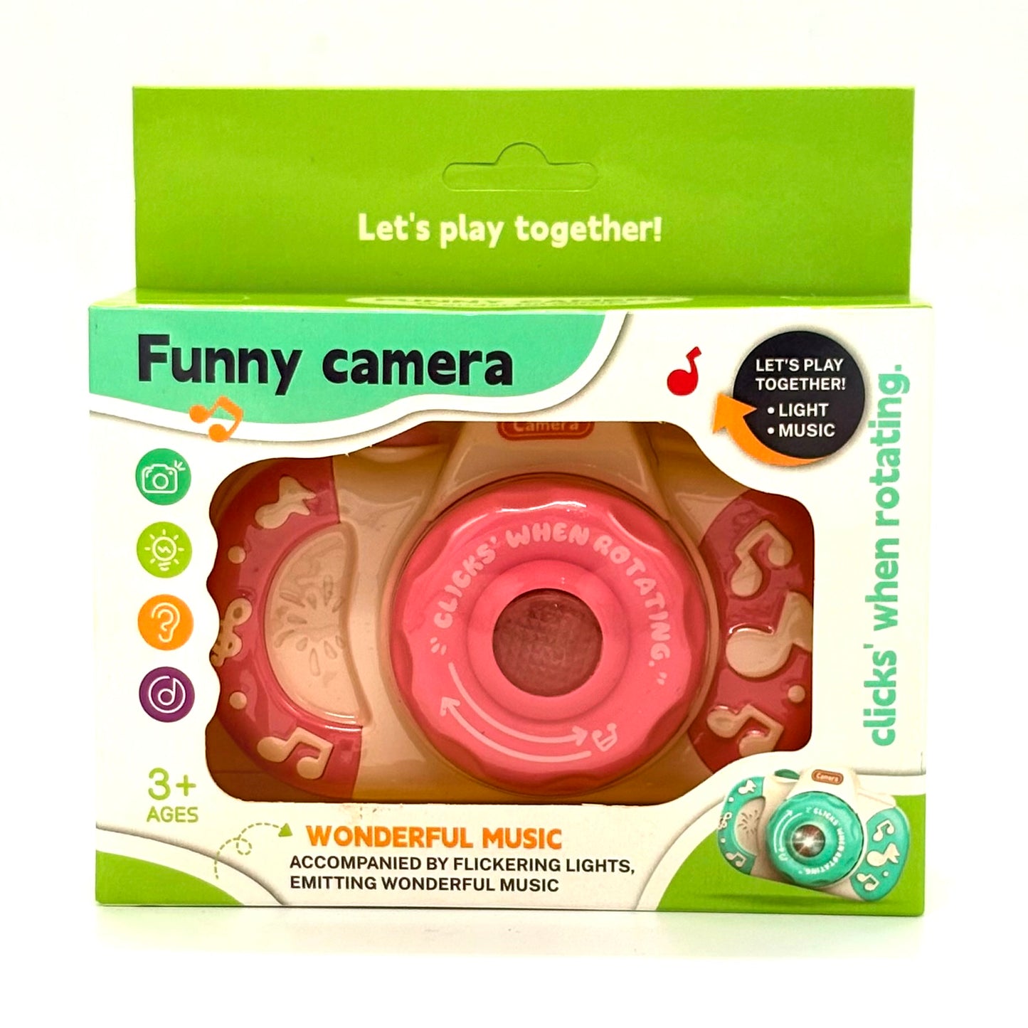 Funny Camera Lights And Music Toy
