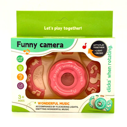 Funny Camera Lights And Music Toy