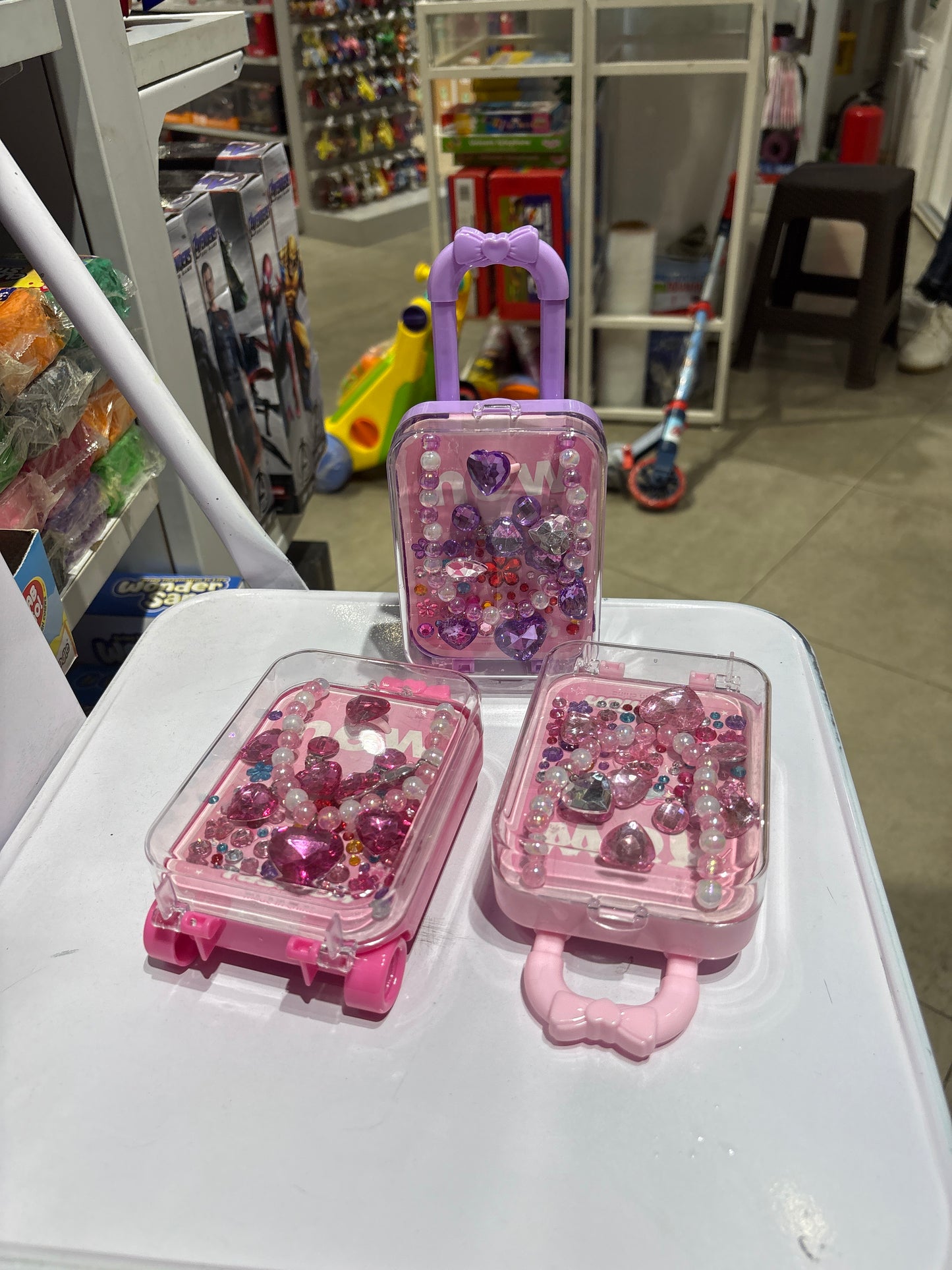 Jewellery Set in Mini Trolley Gift Box