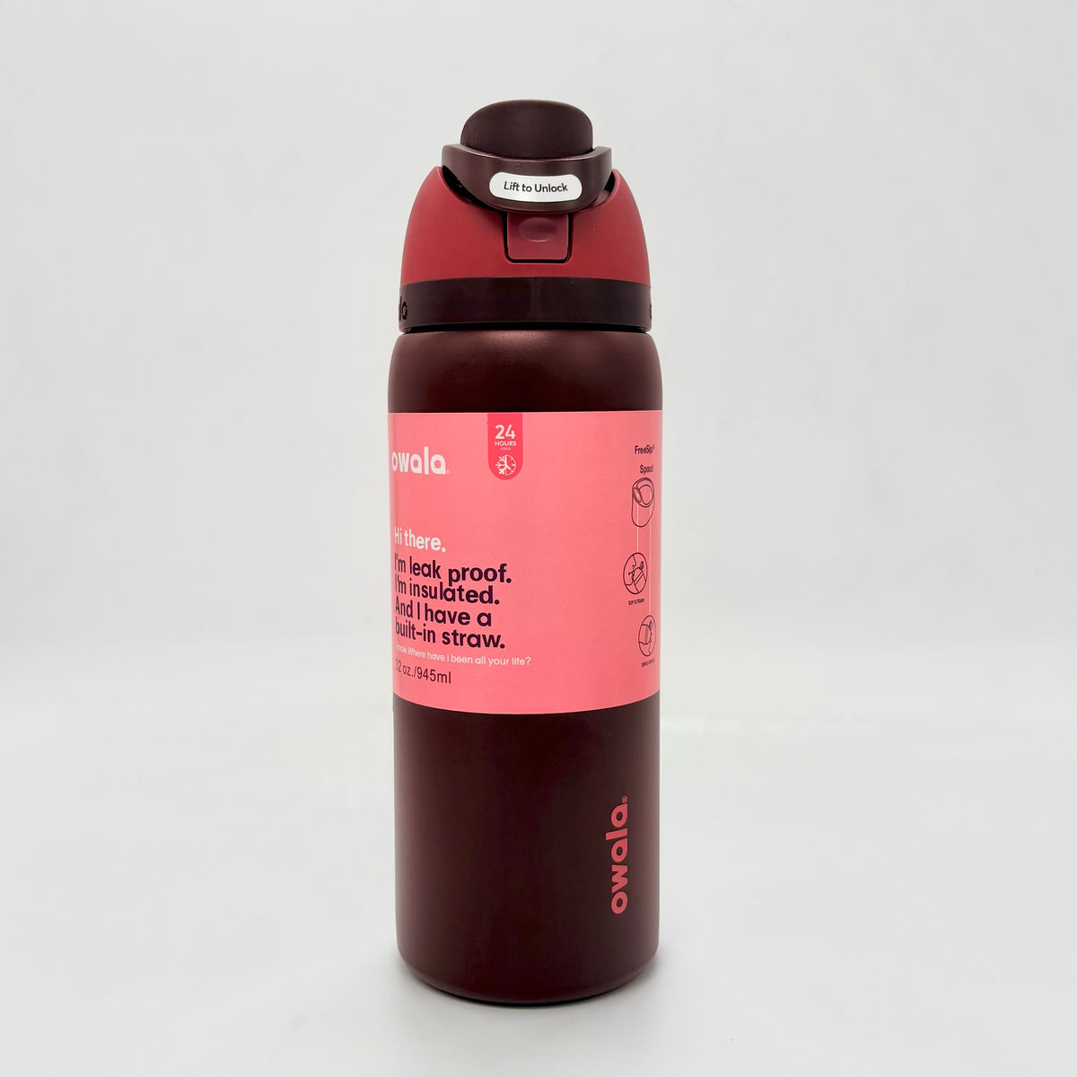 Owala FreeSip 950ml Insulated Bottle with Built-In Straw