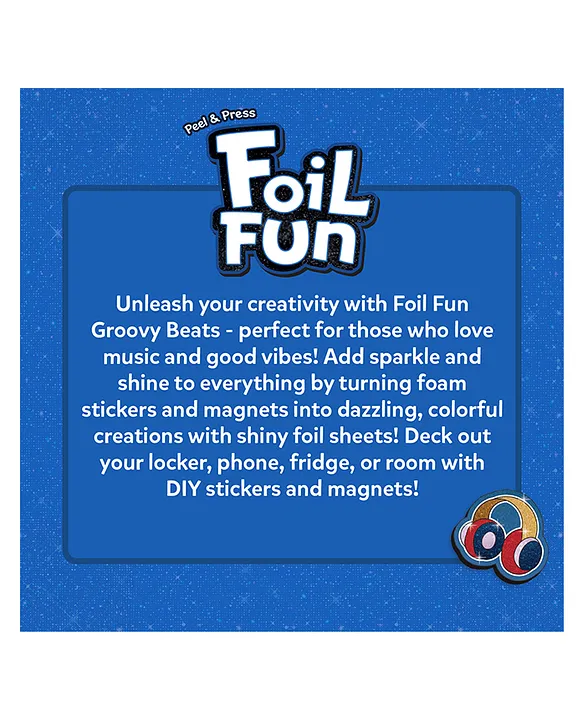 Skillmatics Foil Fun Groovy Beats