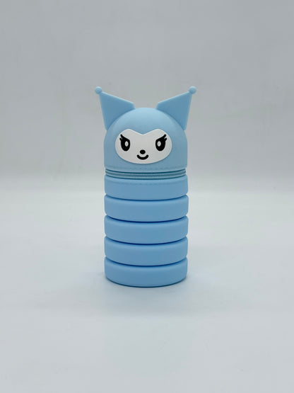 Kuromi Foldable Silicone Pencil Case