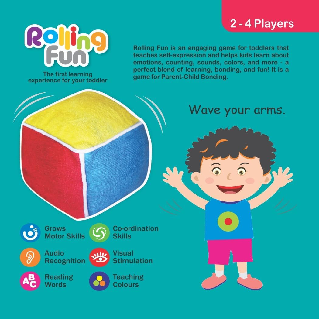Toymate Rolling Fun Educational Game for Toddlers