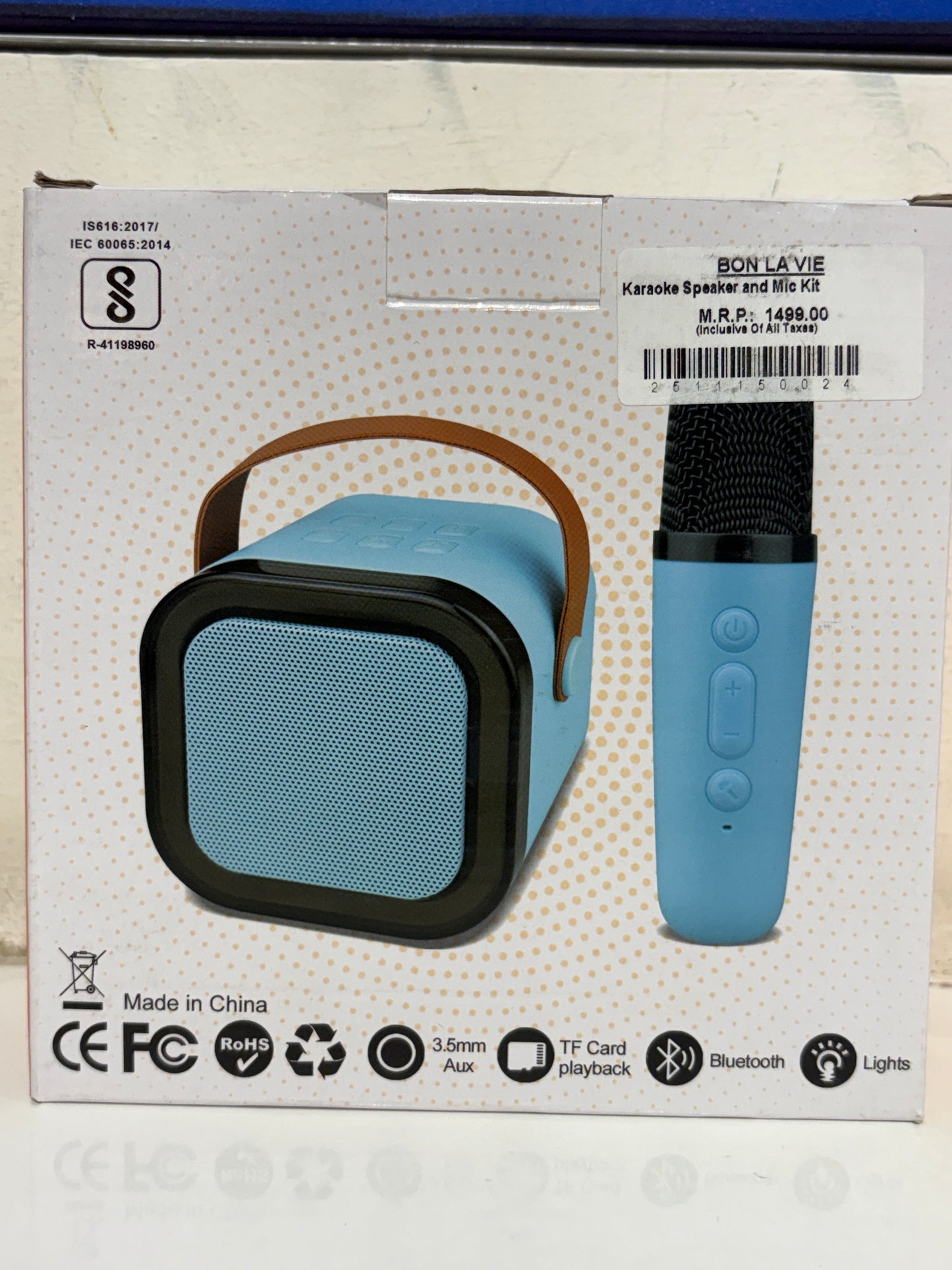 Karaoke Speaker and Mic Kit