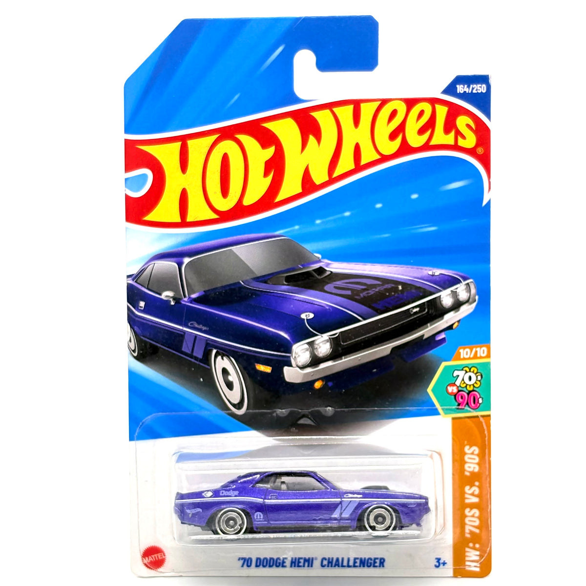 Hot Wheels Basic Mainline Car '70 Dodge Hemi Challenger