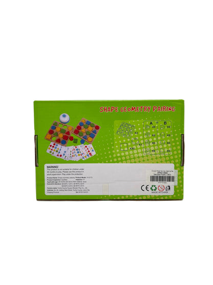 Wooden Shape Geomery Matching Set