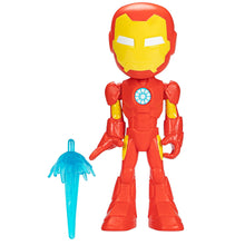 Marvel Spidey And His Amazing Friends Supersized Iron Man 9-Inch Action Figure, Preschool Super Hero Toy, 3Yrs+