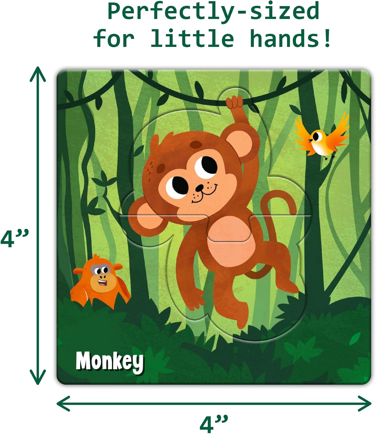 Super Play Jungle Animal Puzzle Set