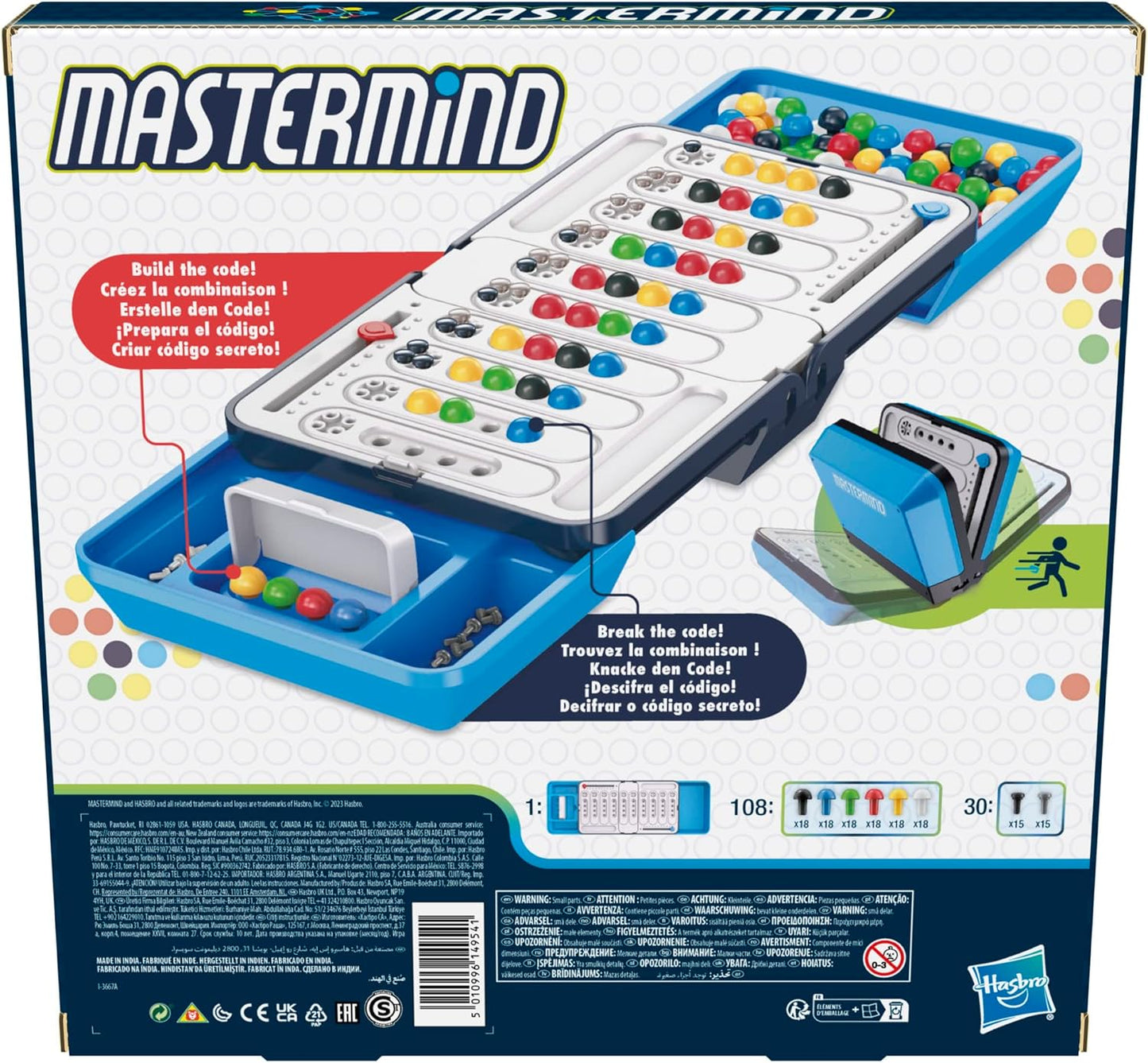 Hasbro's Mastermind Board Game for Families and Children