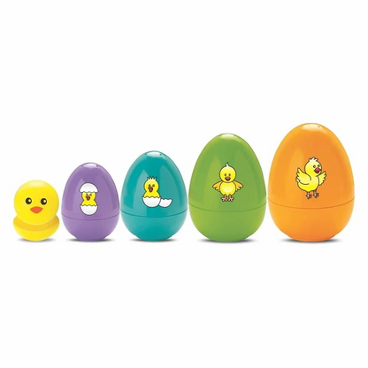 Toymate Find The Chick – Nesting Egg Puzzle Toy for Babies & Toddlers Ages 12M+