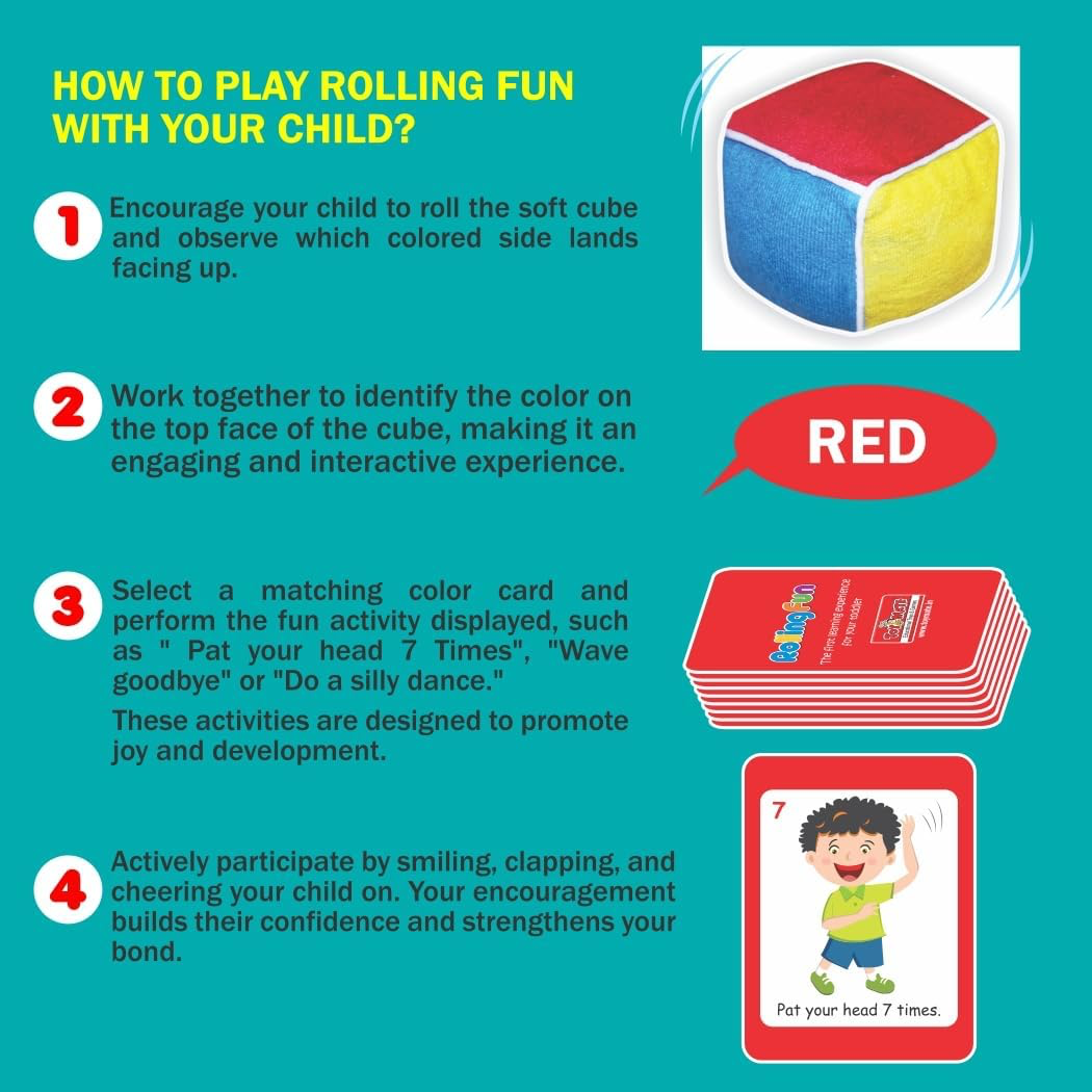 Toymate Rolling Fun Educational Game for Toddlers