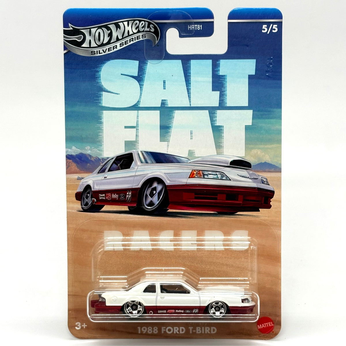 Hot Wheels Silver Series Salt Flat Racers Die-Cast Car - HRT81
