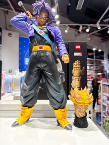 B237 Dragon Ball Z Future Trunks Jacket Action Figure 45cm with 2 heads