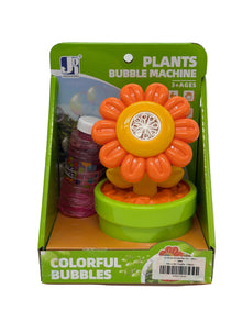 Sunflower Plant Bubble Machine