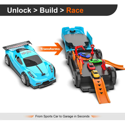 Mirana Car-In- Car Garage Playset
