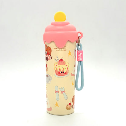 Ice-Cream Sipper Insulated Bottle - 600ml