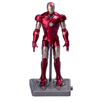 Marvel Iron Man Mark VII ZD Toys 4-Inch Action Figure with Display Stand